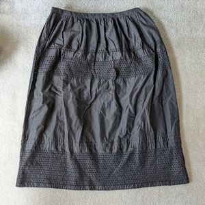 Old Navy Midi Eyelet Skirt